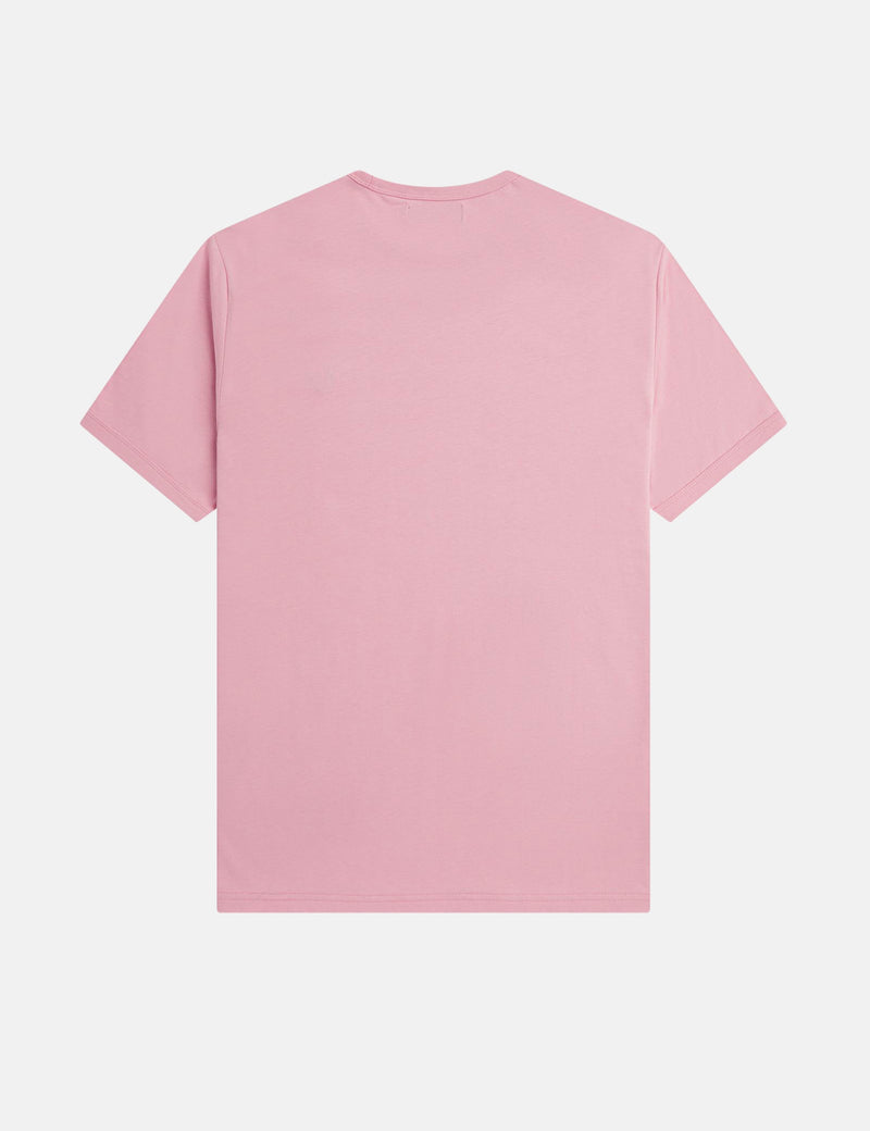 Fred Perry Ringer T-Shirt - Chalky Pink