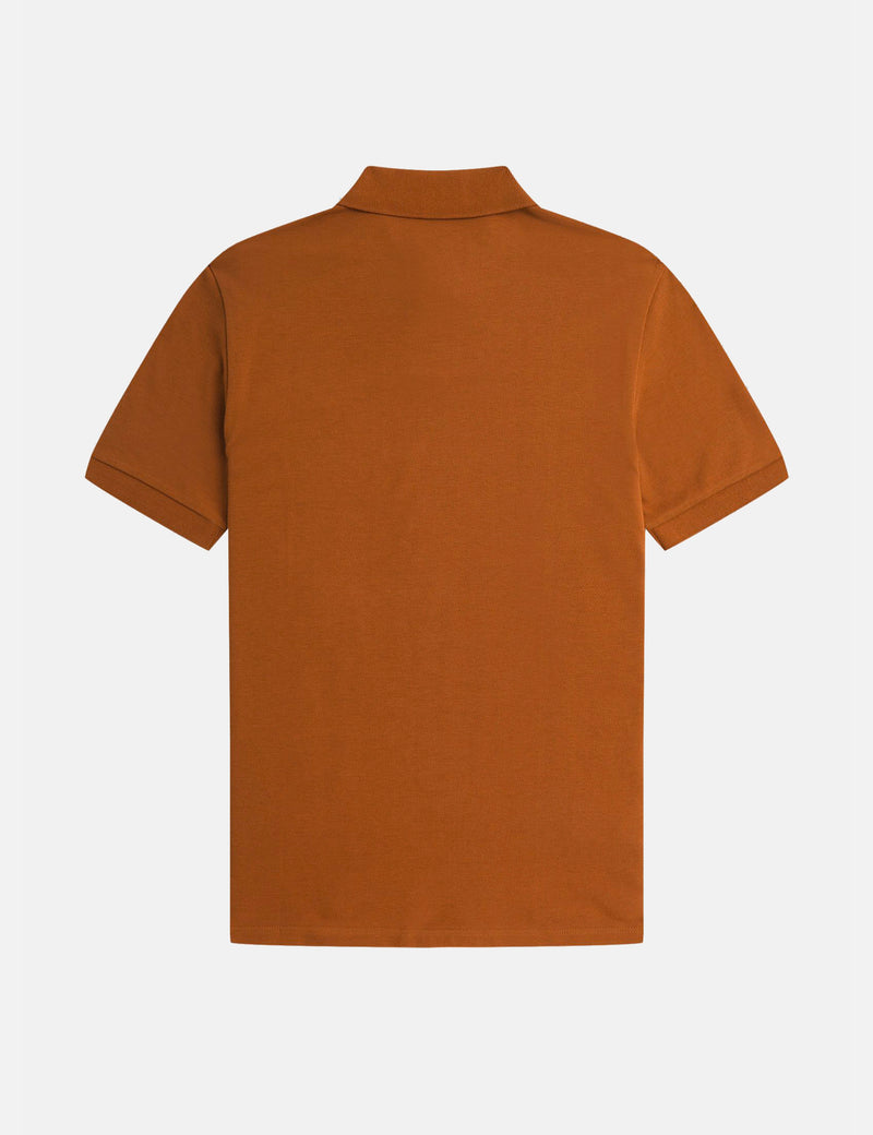 Fred perry orange polo shirt best sale