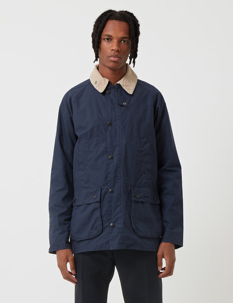 Barbour Washed Bedale (sl) Jacket - Navy | URBAN EXCESS