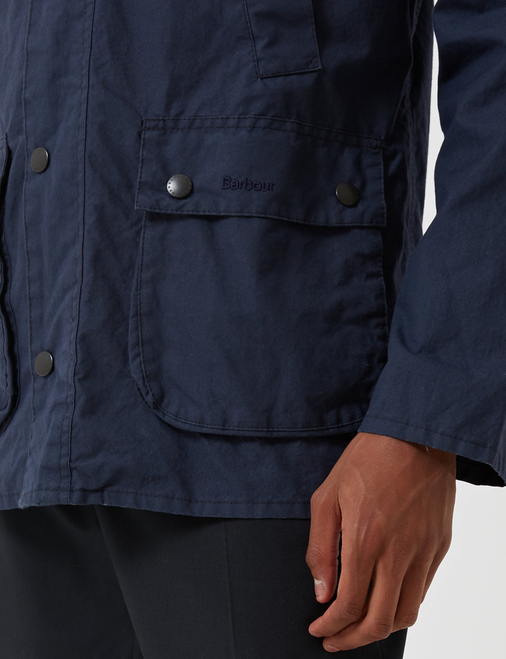 Barbour Washed Bedale (sl) Jacket - Navy | URBAN EXCESS