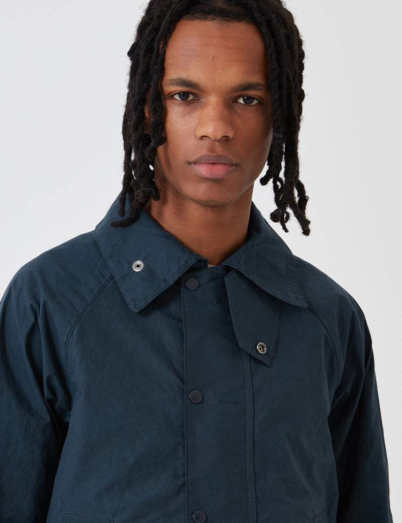 Barbour x Engineered Garments Unlined Graham Jacket - Navy Blue