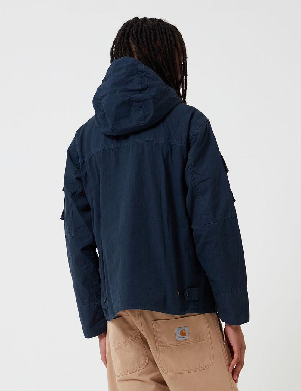 Barbour x EG Cowen Washed Casual Jacket - Navy | URBAN EXCESS