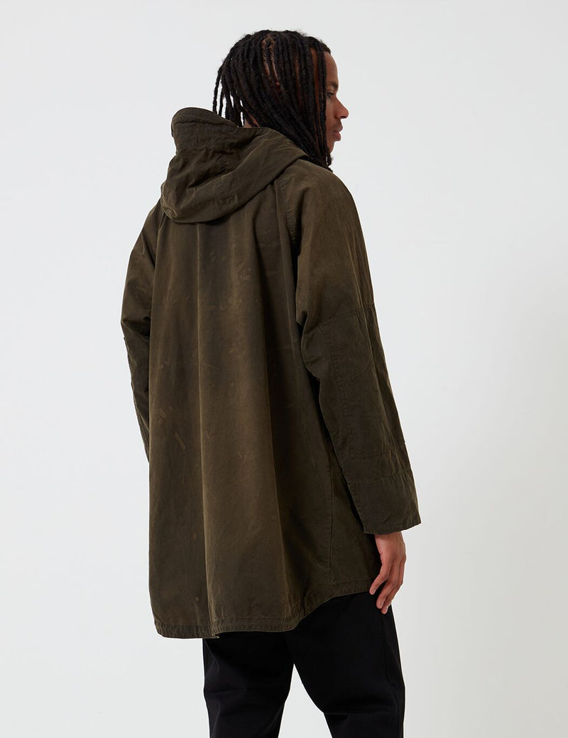 Barbour x EG Washed Warby Casual Jacket - Olive | URBAN EXCESS