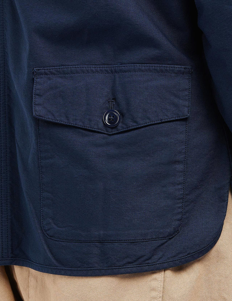 Barbour Oxford Jacket - Navy Blue