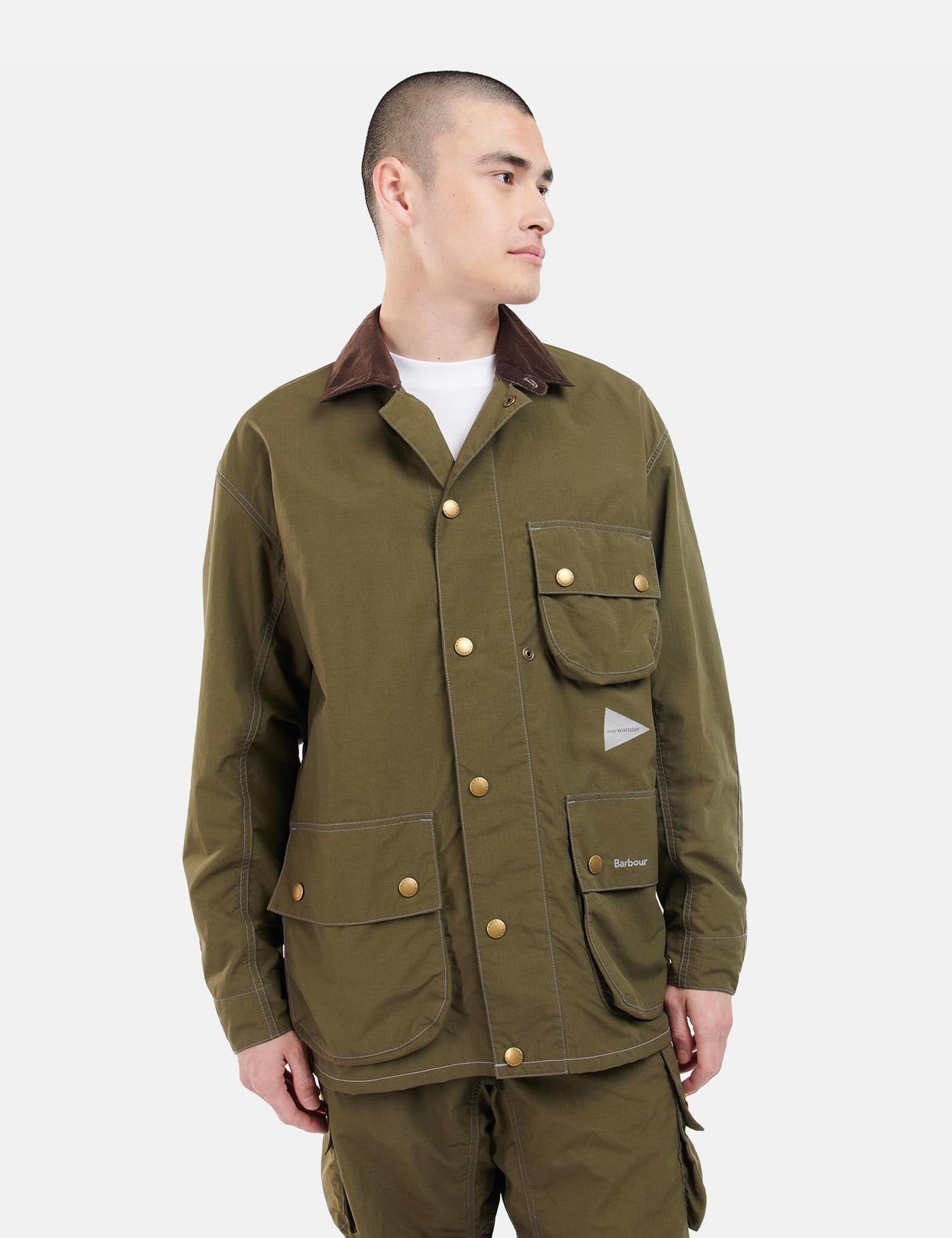 Barbour X And Wander Pivot Jacket Olive-最終値下 入手困難 