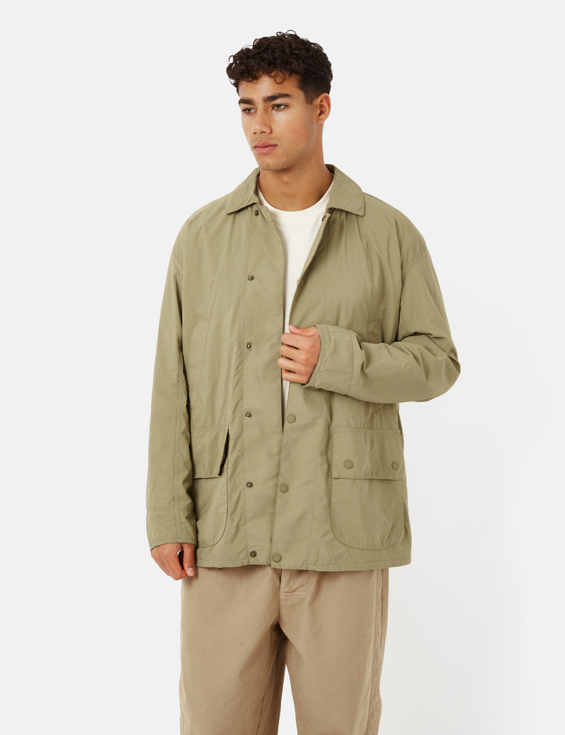 Barbour Kyoto Casual Jacket - Bleached Olive Green