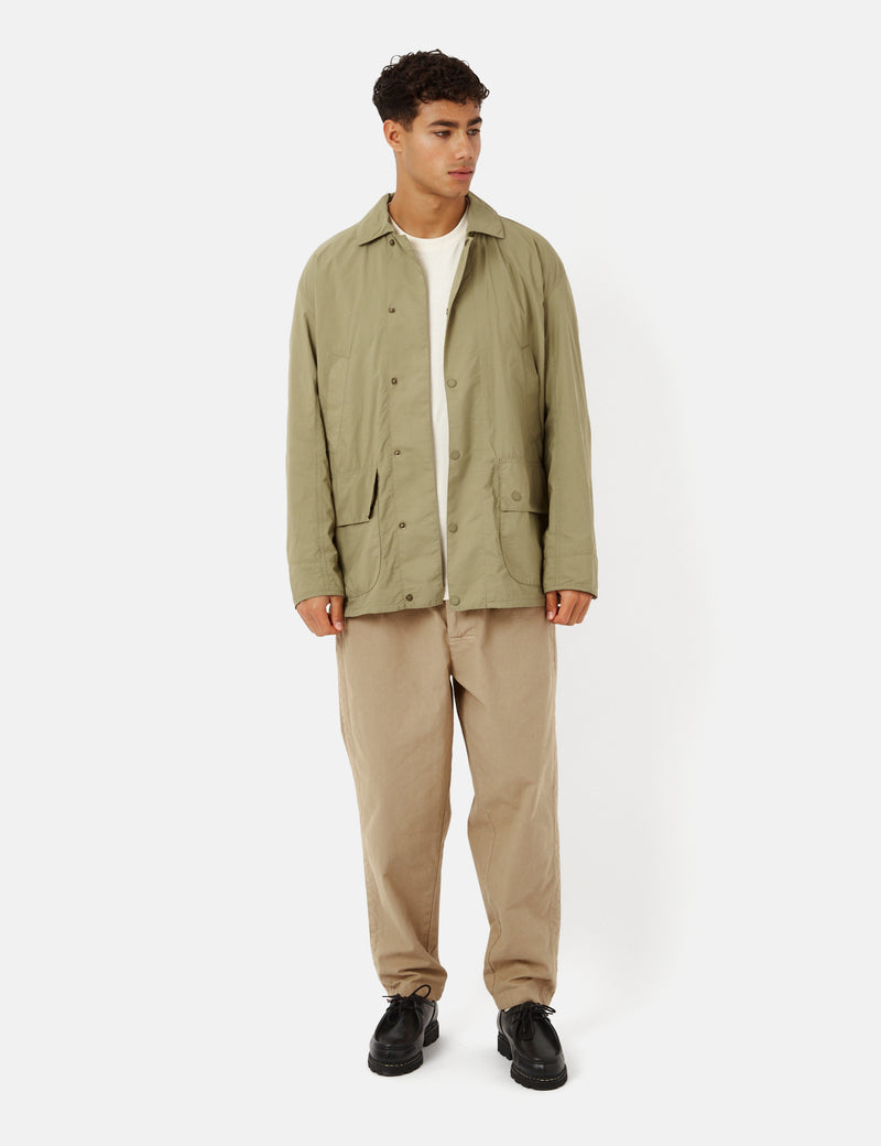 Barbour Kyoto Casual Jacket - Bleached Olive Green