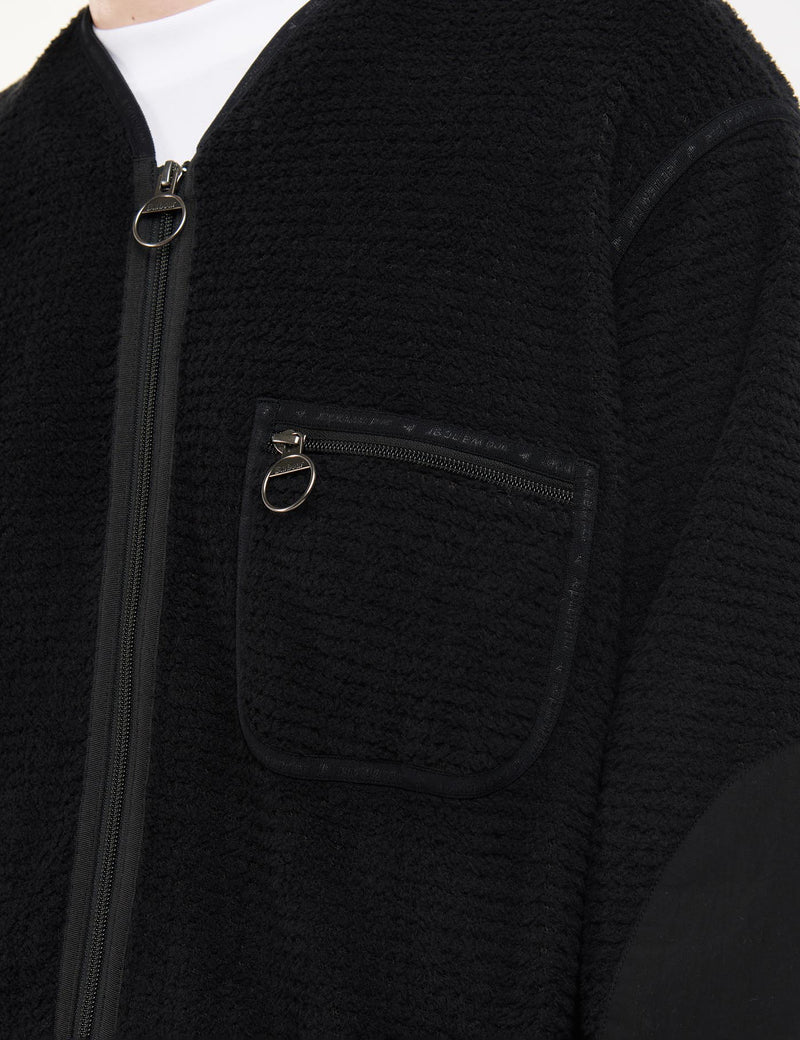 Barbour x And Wander Fleece - Black