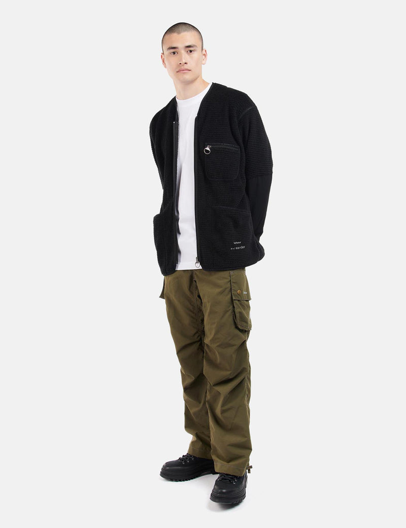 Barbour x And Wander Fleece - Black