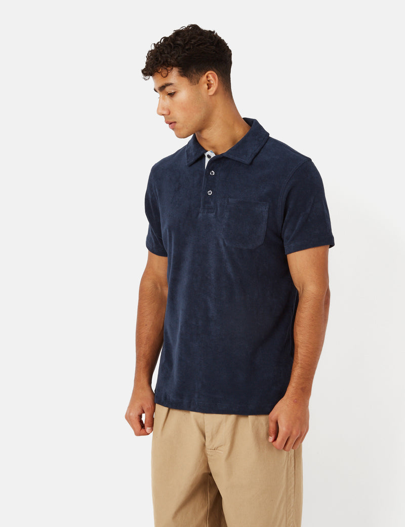 Barbour navy polo shirt new arrivals