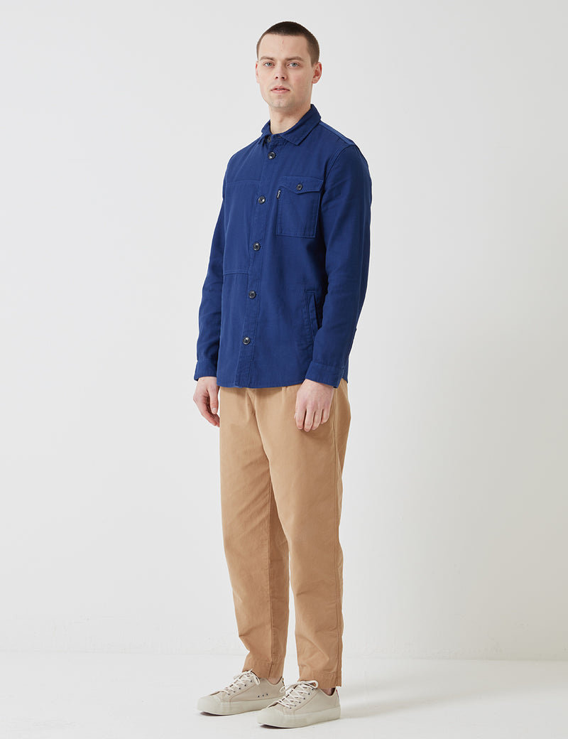 Barbour Seaton Overshirt - Inky Blue