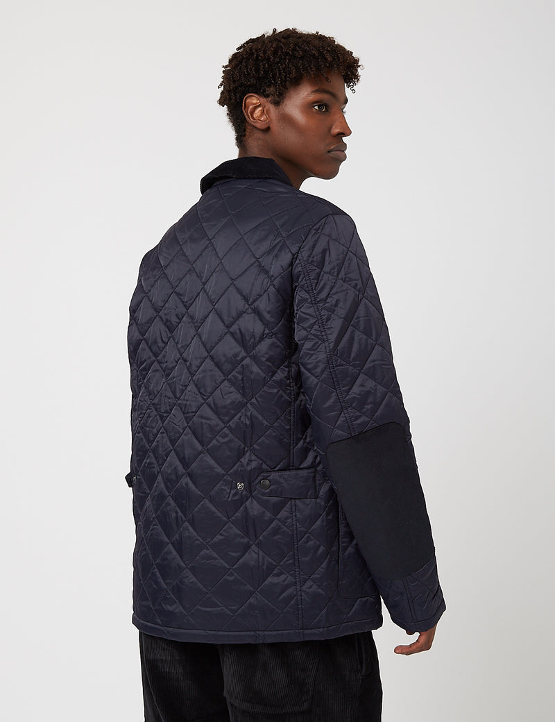 Barbour Diggle Quilted Jacket - Navy Blue