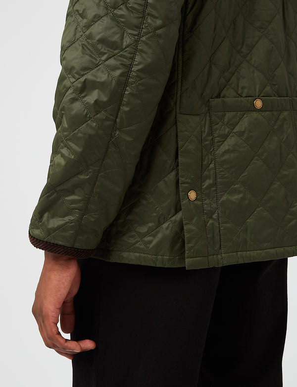 Barbour x Engineered Garments Staten Quilted Jacket - Olive Green
