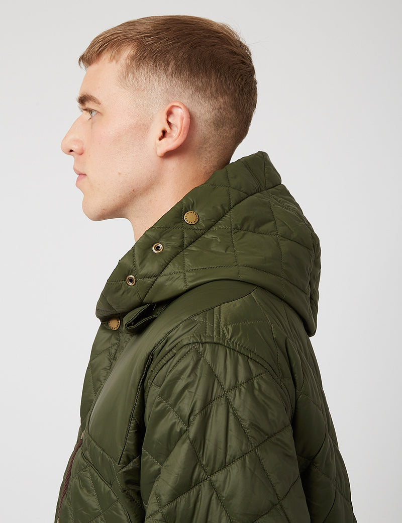 Barbour x Engineered Garments Jankees Quilted Jacket - Olive Green