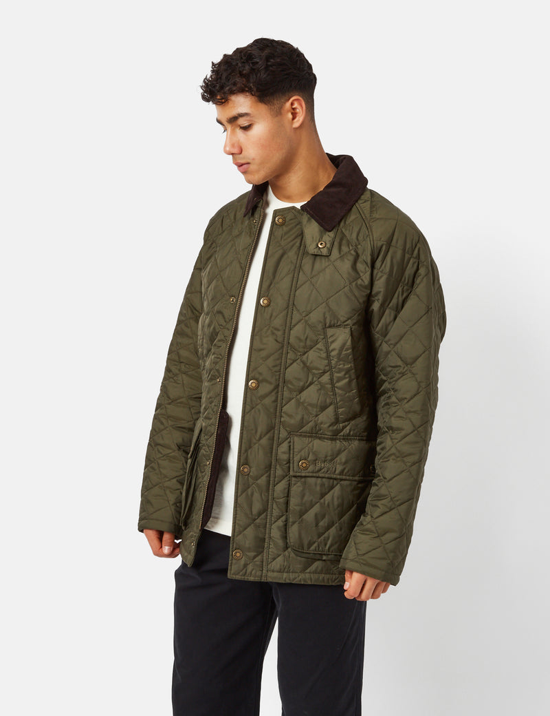 Barbour Ashby Quilted Jacket - Olive Green