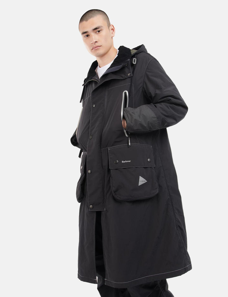 Barbour x And Wander Insu Jacket - Black