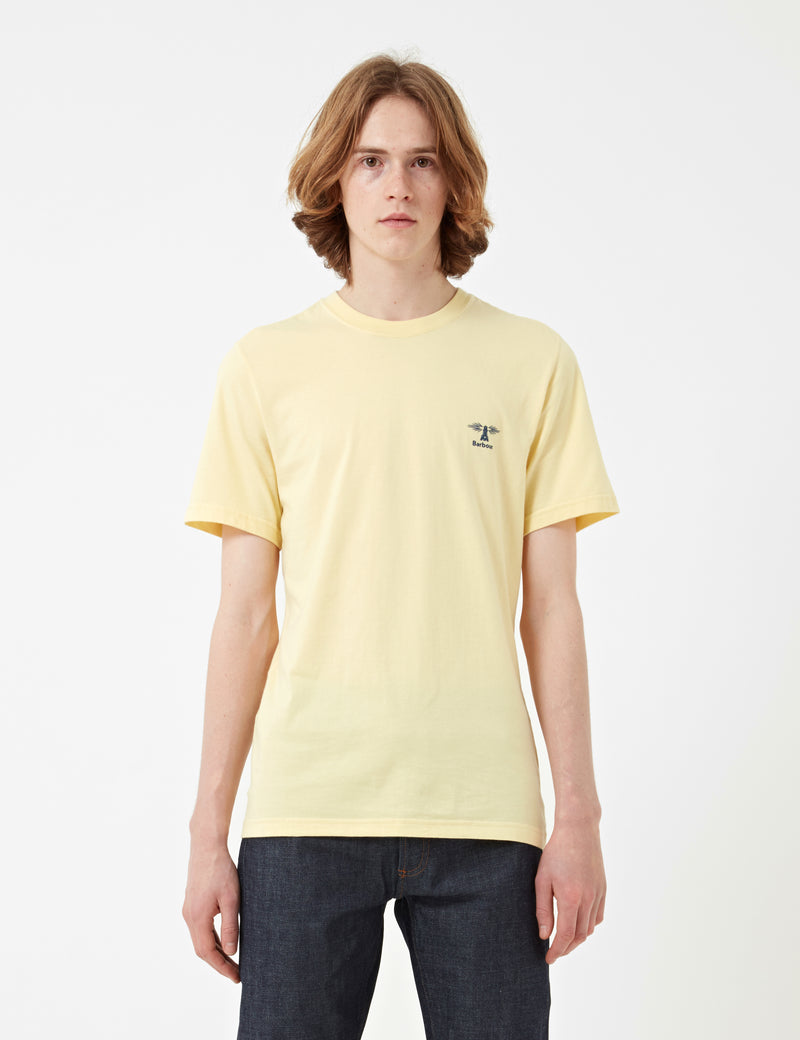 Barbour Standards T-Shirt - Lemon Yellow