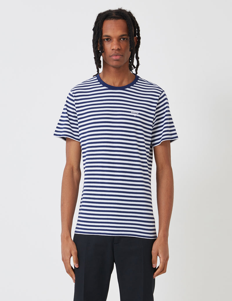 Barbour Delamere Stripe T-shirt - Inky Blue
