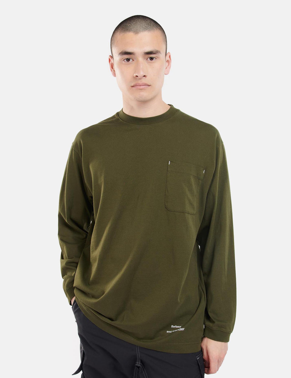 Barbour long sleeve clearance t shirt