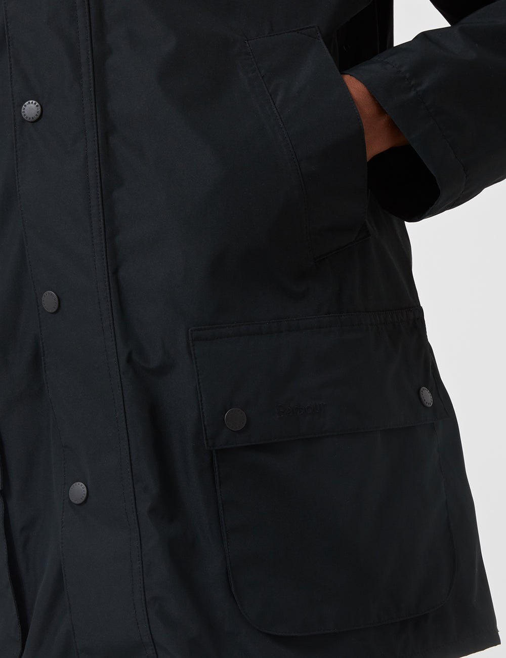 Barbour ashbrooke jacket clearance black