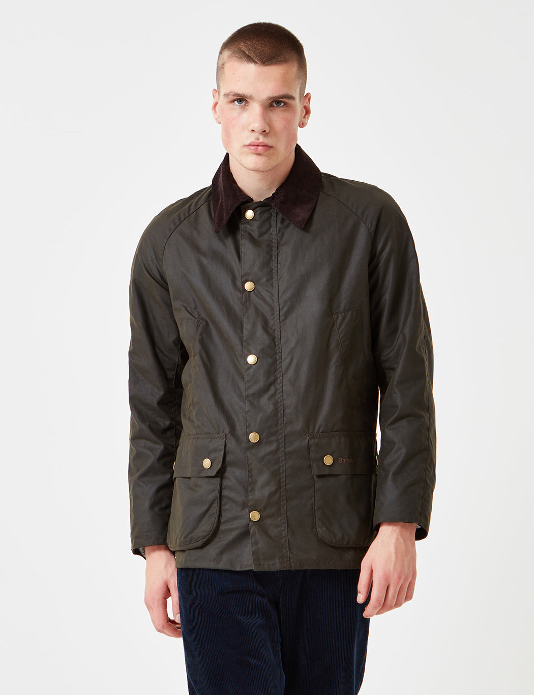【美品】Barbour Ashby オイルド XL Barbour Ashby Mens Waxed Jacket - Olive – William Powell