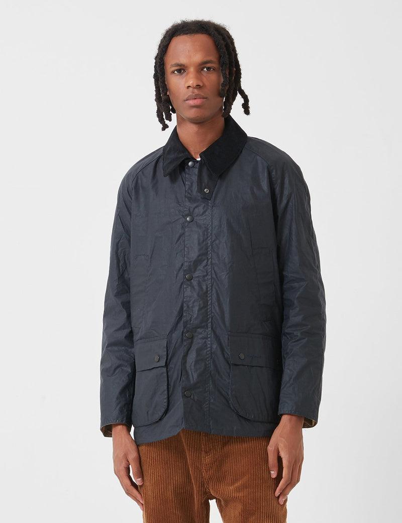Barbour Lightweight Ashby Wax Jacket - Royal Navy Blue