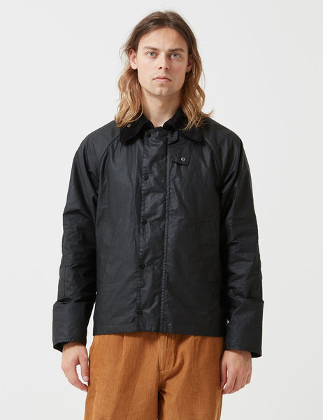 Barbour x Engineered Garments Graham Jacket - Black Wax | URBAN