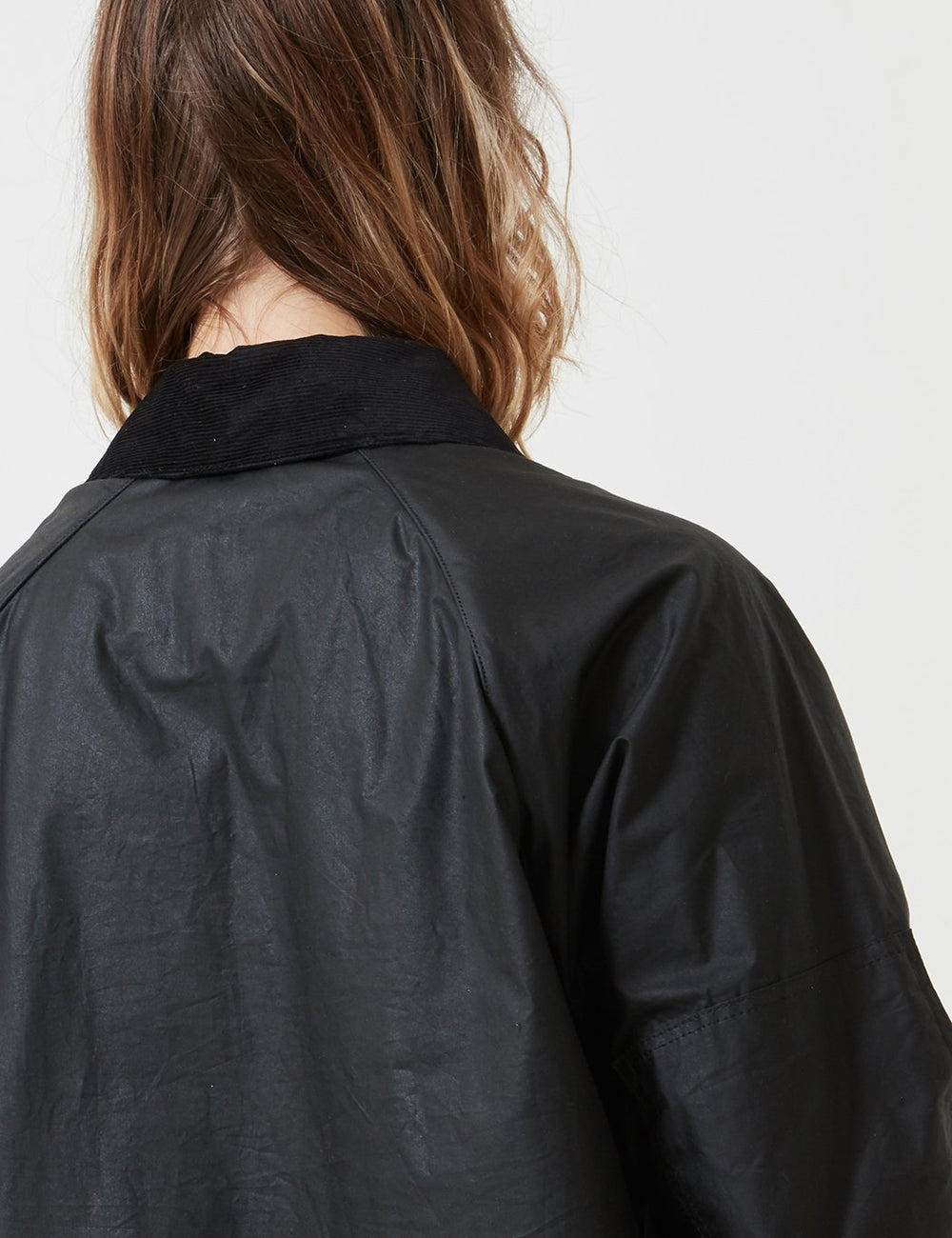 Barbour x Engineered Garments Graham Short Jacket (Wax) - Black