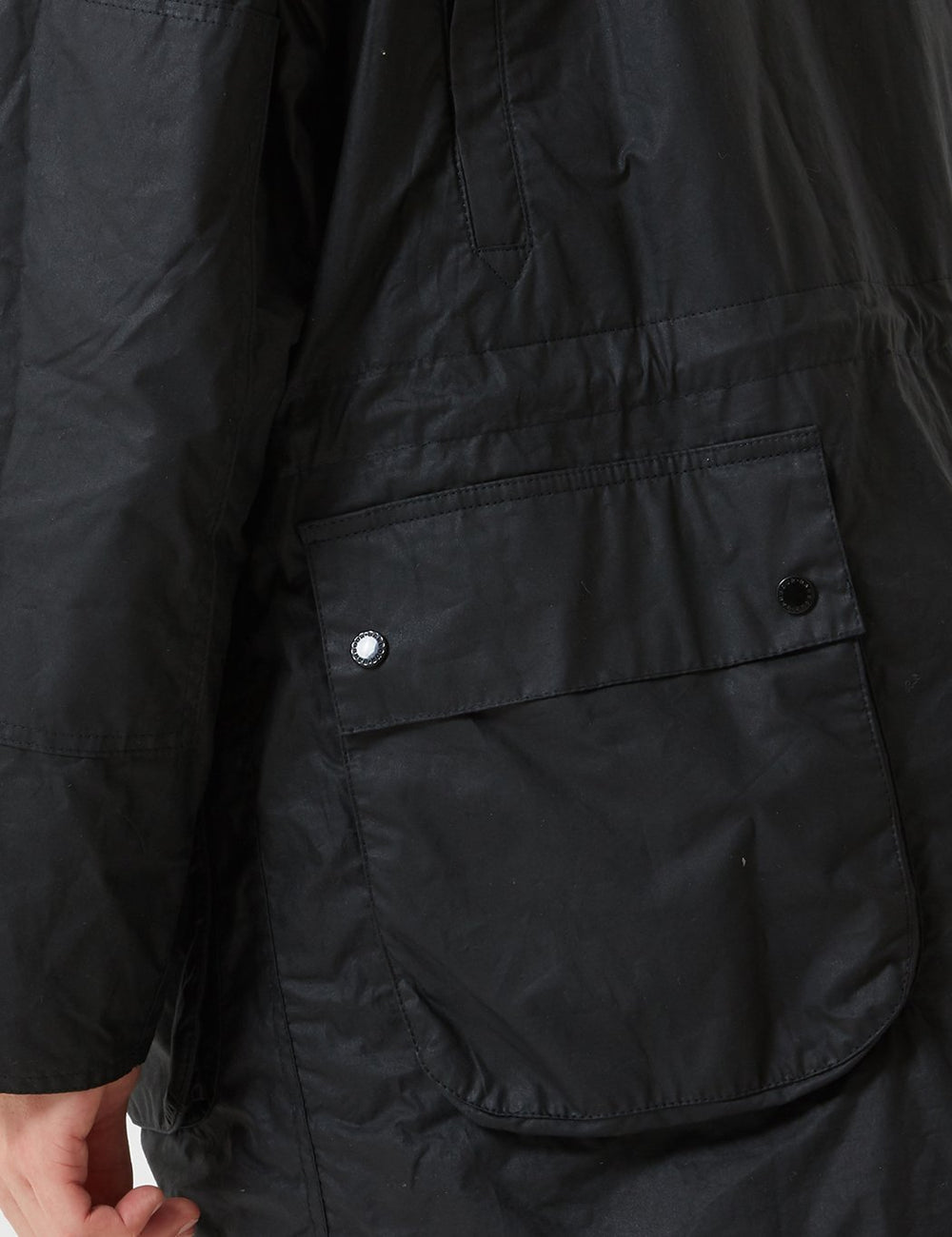 Barbour x Engineered Garments Parka (Wax) - Black | URBAN EXCESS