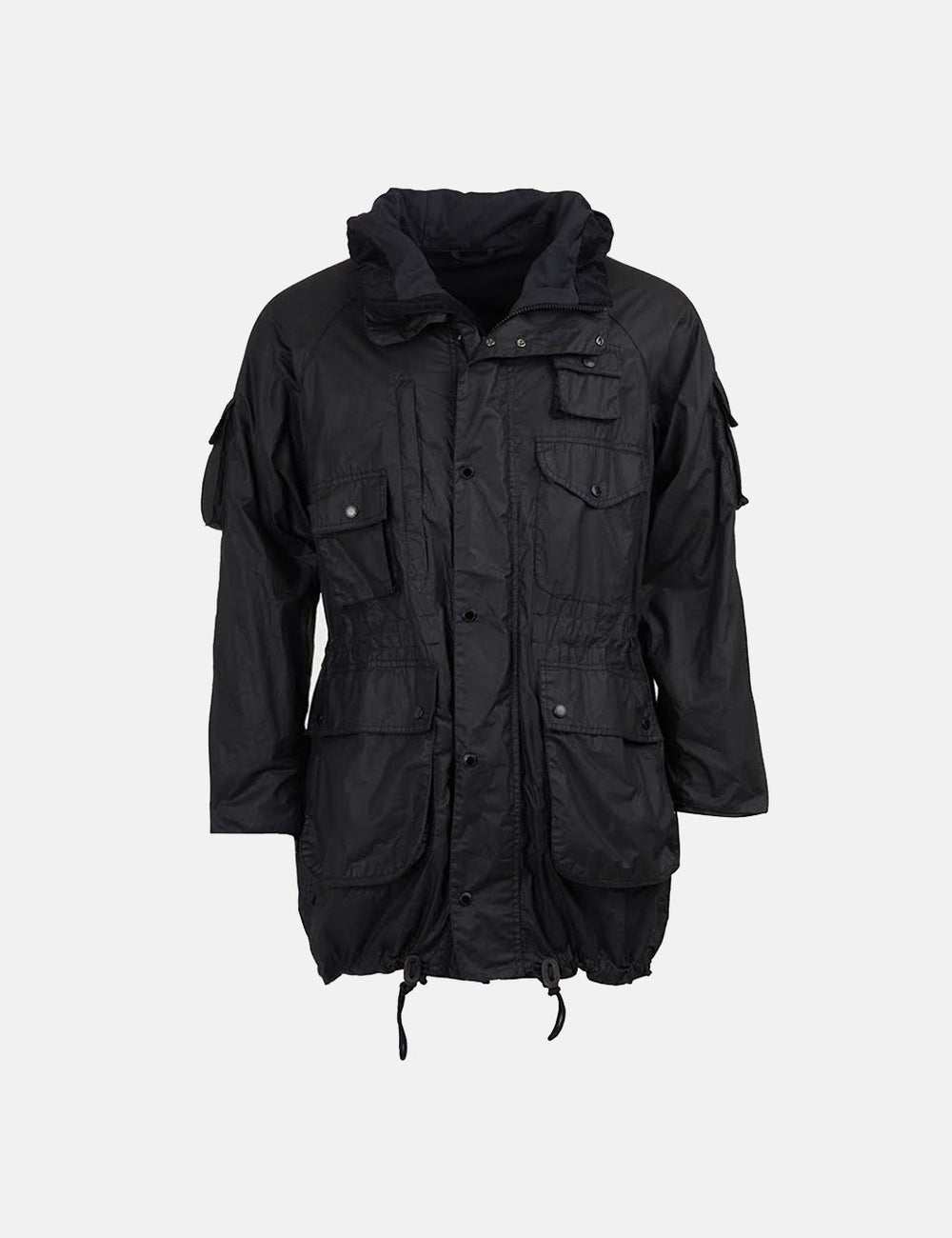 Barbour x engineered store garments zip parka black