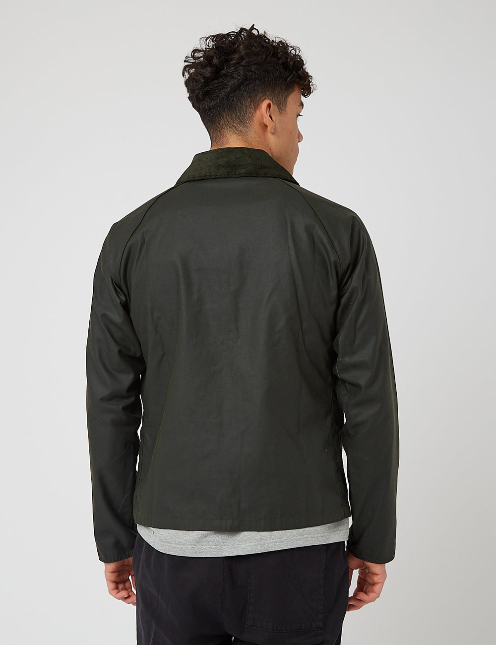 Barbour Beacon Munro Wax Jacket - Sage