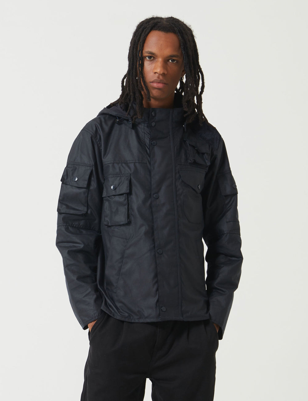 Barbour x Engineered Garments Cowen Jacket - Navy | URBAN EXCESS