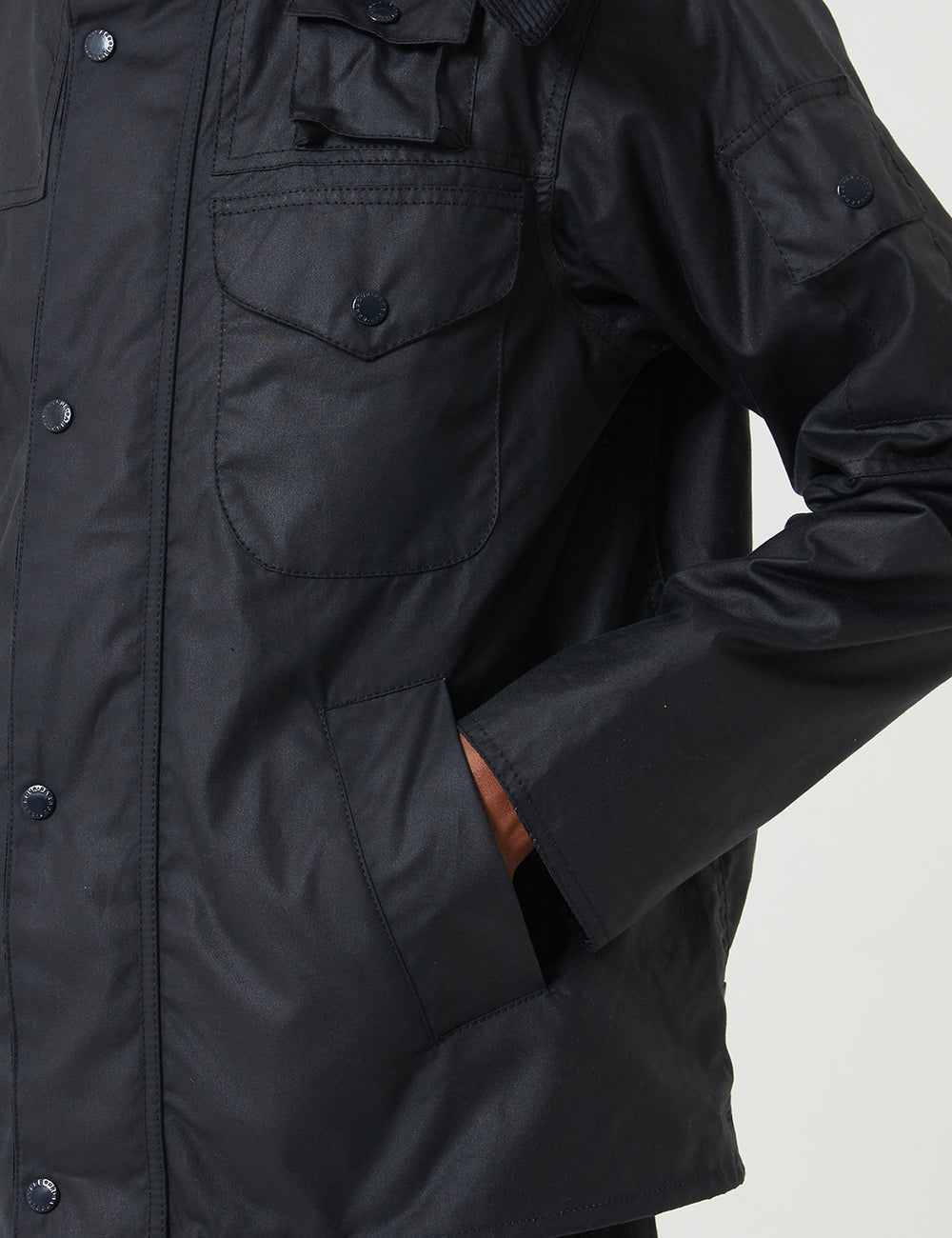 engineered garments barbour cowen wax xs - ミリタリージャケット