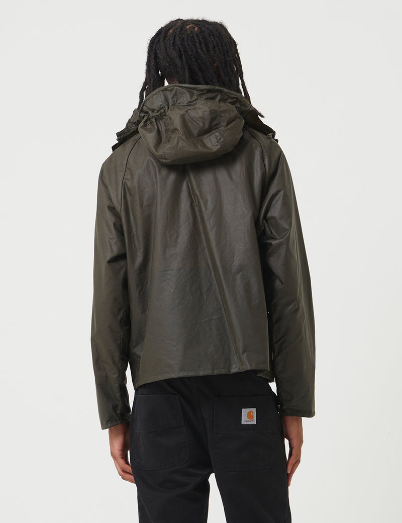 Barbour x Margaret Howell Spey Jacket (Wax) - Archive Olive Green