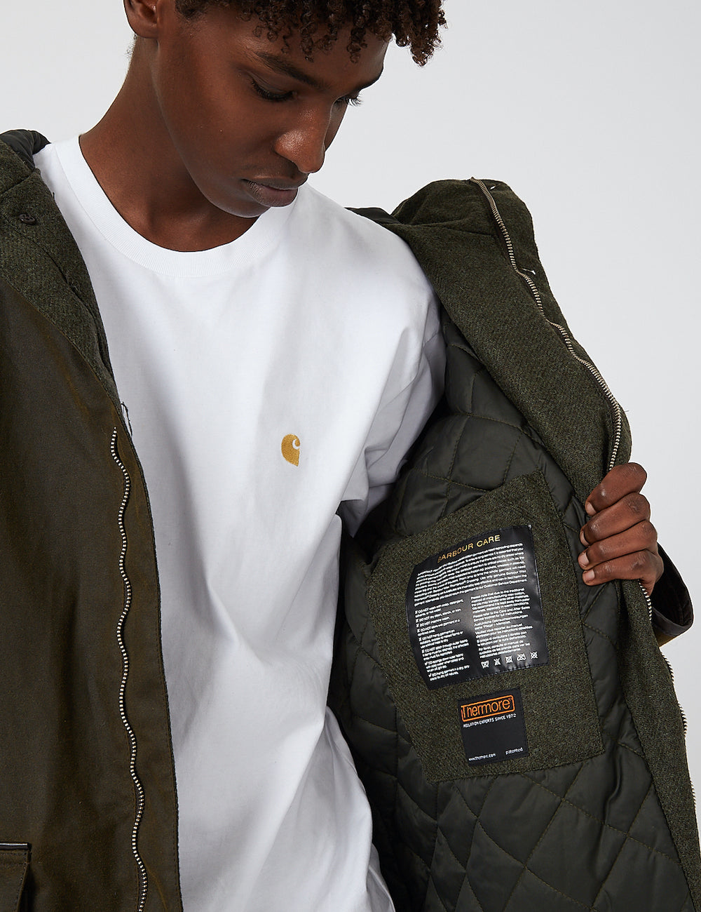 Barbour Gold Standard Supa-Hunting Jacket - Olive | URBAN EXCESS.