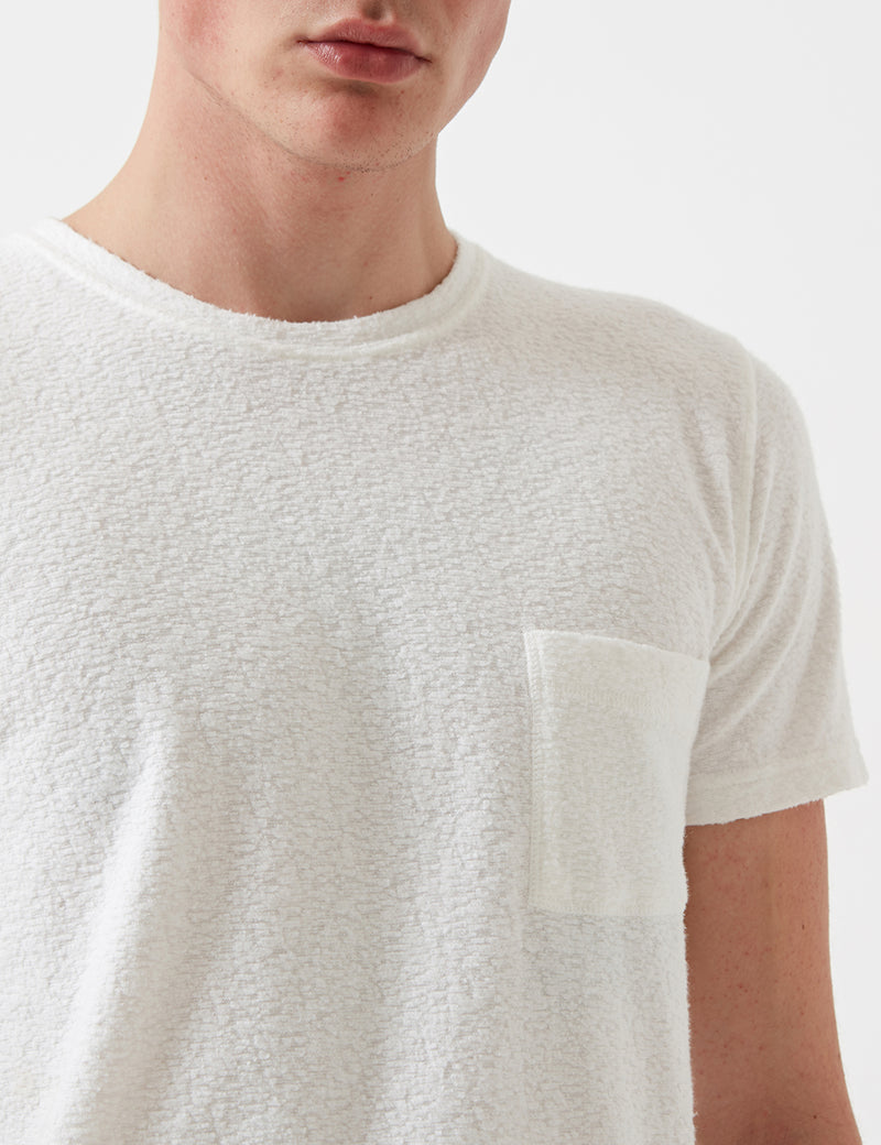 Norse Projects Niels Japanese Pocket T-Shirt - White