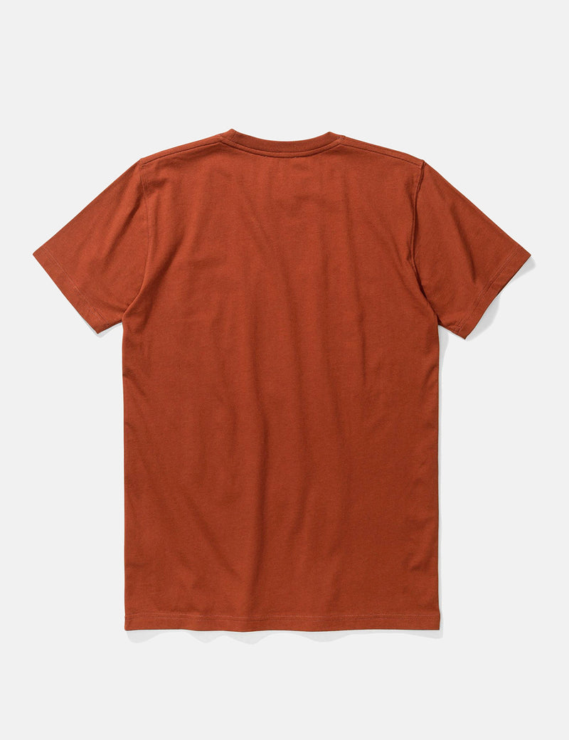 Norse Projects Niels Standard T-Shirt - Madder Brown