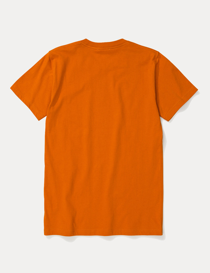 Norse Projects Niels Standard T-Shirt - Oxide Orange