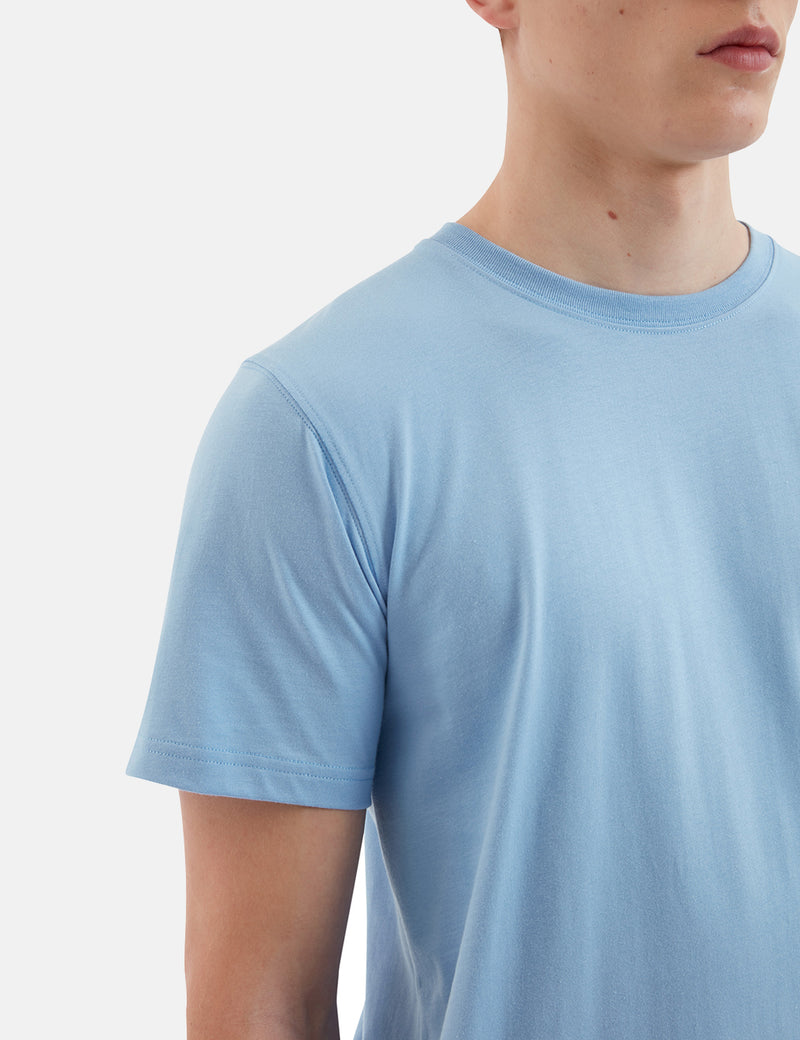 Norse Projects Niels Standard T-Shirt - Luminous Blue