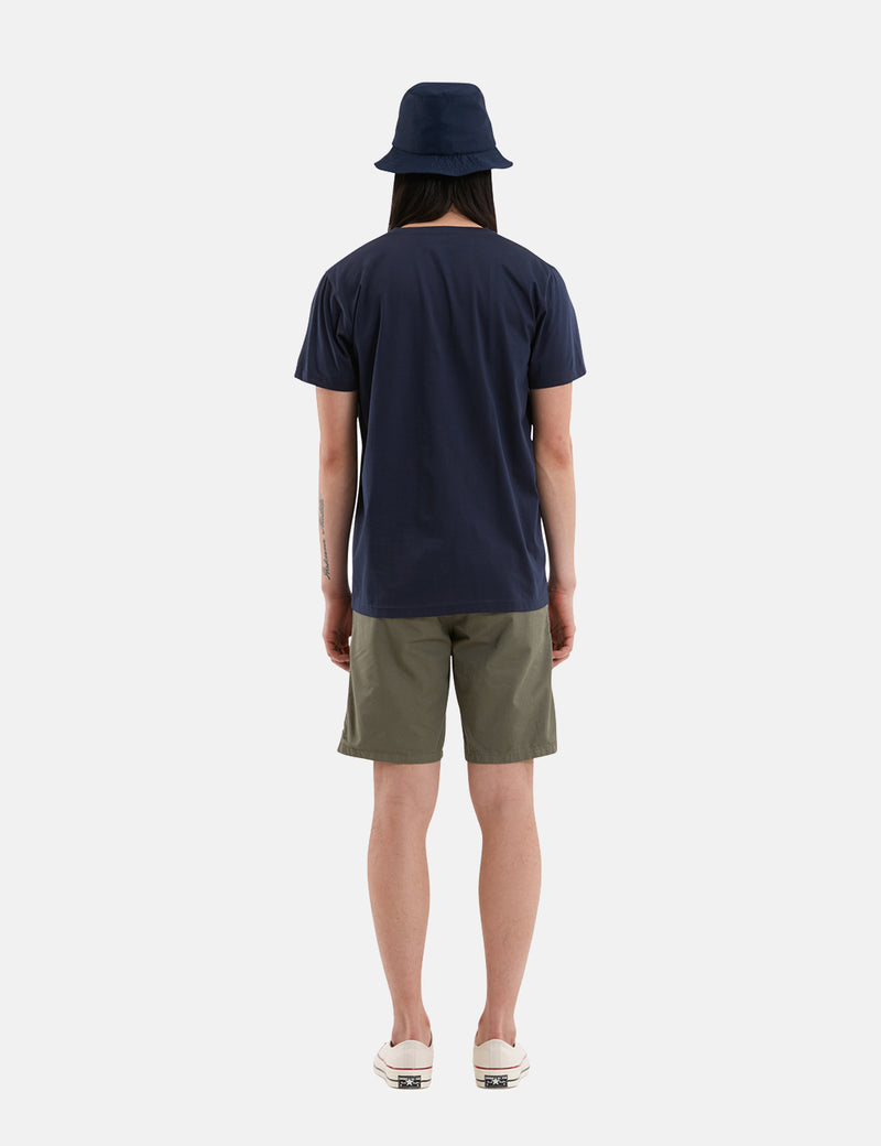 Norse Projects Niels Layer Logo T-Shirt - Dark Navy