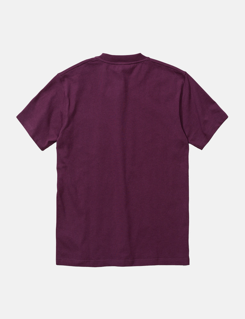 Norse Projects Johannes Pocket T-Shirt - Ritteri Purple
