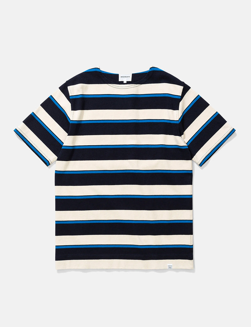 Norse Projects Godtfred Classic Compact T-Shirt - Himmel Blue