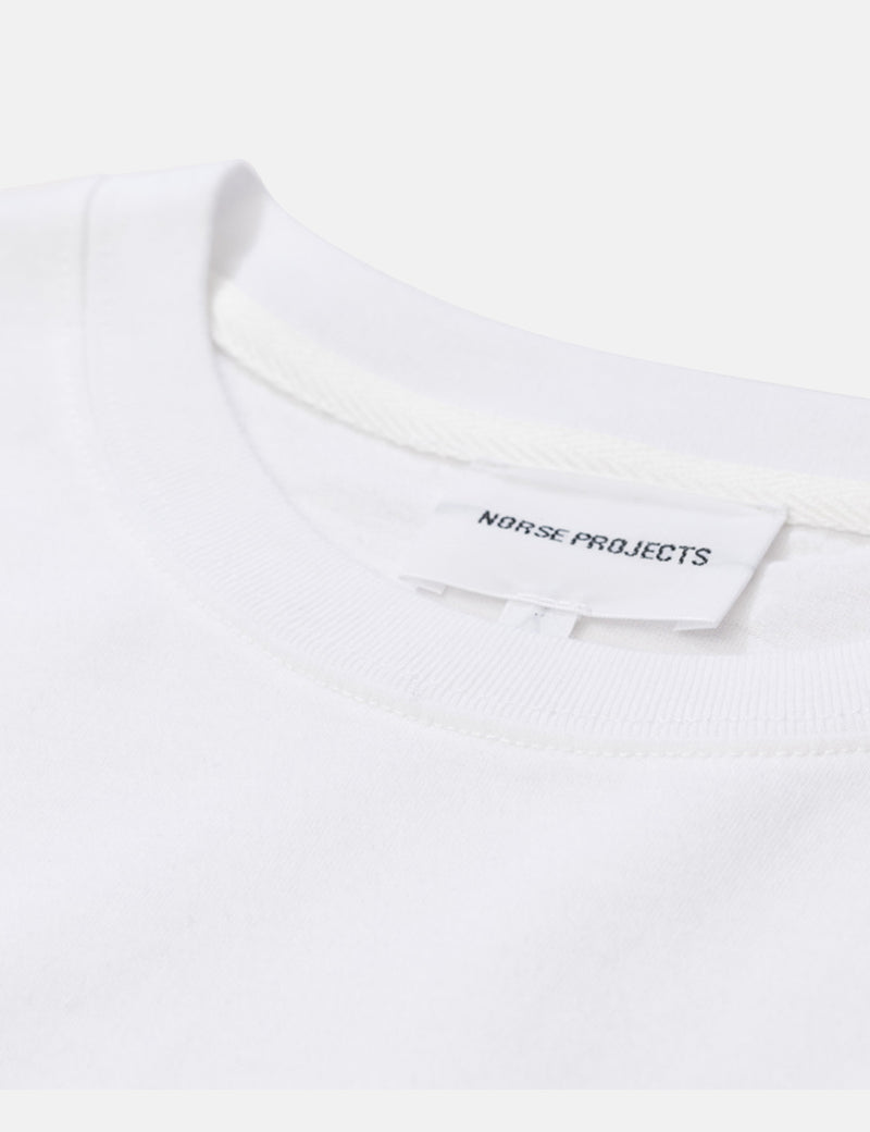 Norse Projects Niels Nautical Logo T-Shirt - White