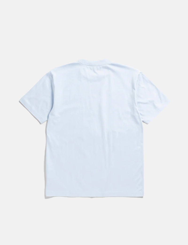 Norse Projects Johannes Norse x Mayumi Logo T-Shirt - Sky Blue