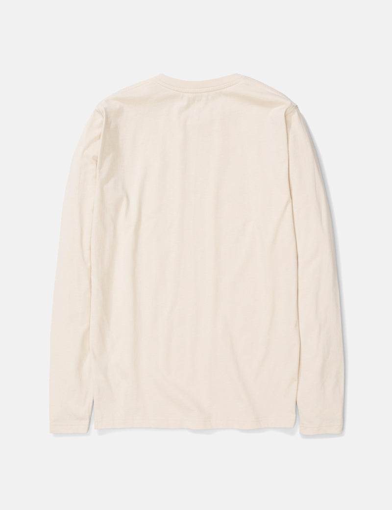 Norse Projects Niels Standard Long Sleeve T-Shirt - Sand
