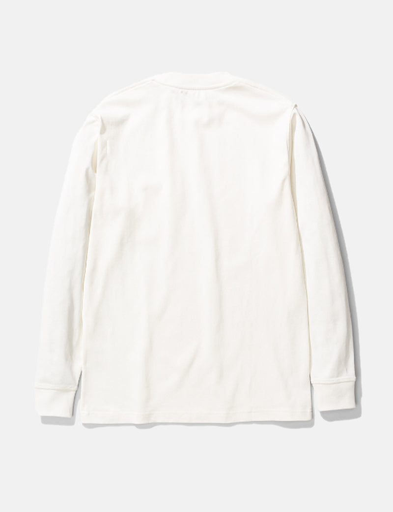 Norse Projects Johannes Pocket Long Sleeve T-Shirt - Ecru