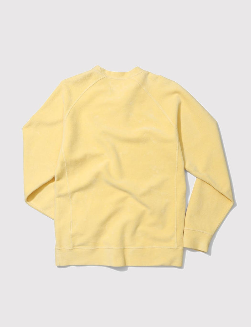 Norse Projects Ketel Brushed Sweat - Strand Yellow