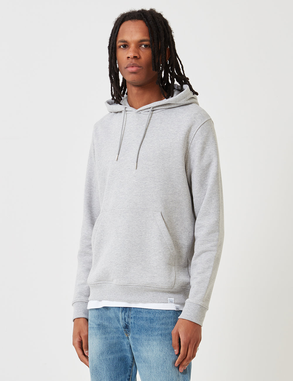 Norse Projects Vagn Classic Hooded Sweatshirt Light Grey Melange