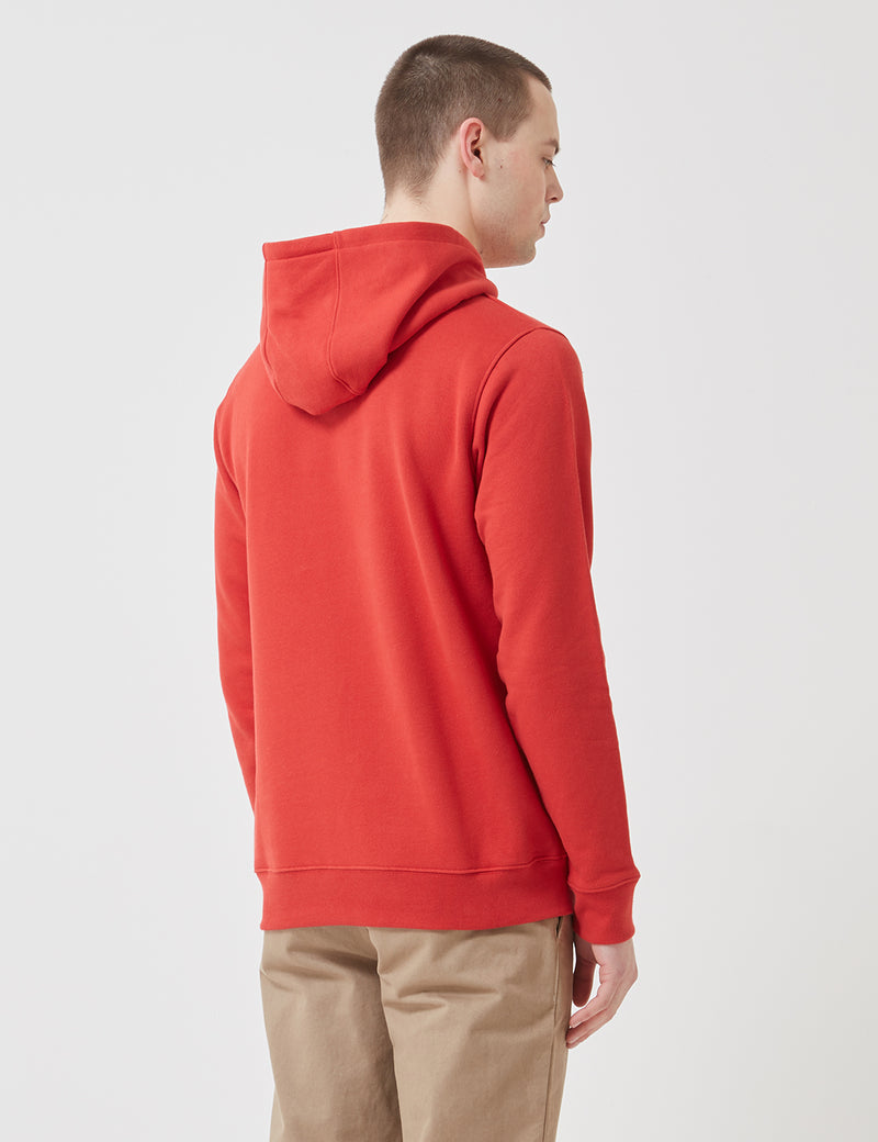 Norse Projects Vagn Classic Hooded Sweatshirt - Askja Red