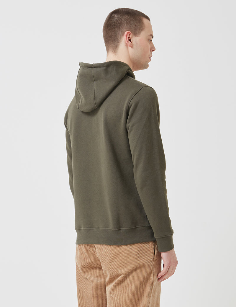 Norse Projects Vagn Classic Hooded Sweatshirt - Ivy Green